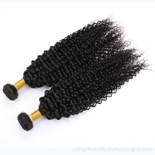 Cheap Malaysian jerry curl hair extension bundles